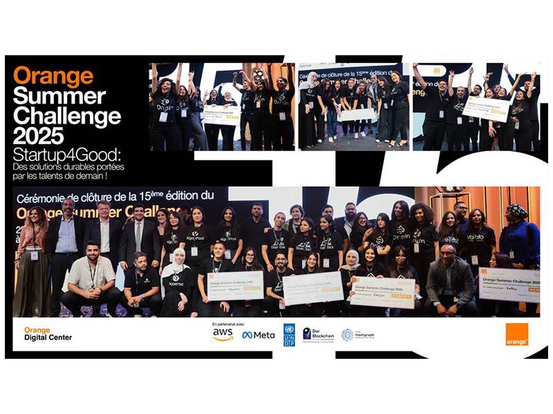 Orange Tunisie célèbre la 15ème édition du Orange Summer Challenge : les jeunes talents au service de l’innovation durable