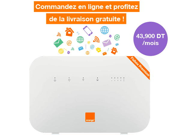 Offre Internet Fixbox Premium | Orange Tunisie