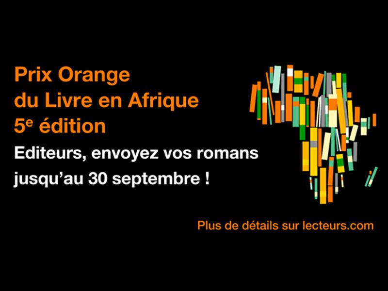 La Fondation Orange lance la 5ème édition du Prix Orange du Livre en Afrique