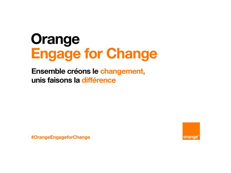 Orange Engage for Change