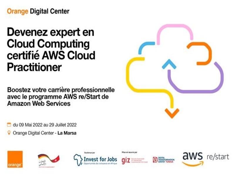 Orange Tunisie lance la 1ère cohorte AWS re/Start, une formation gratuite et certifiante dans le cloud computing, en collaboration avec Amazon Web Services